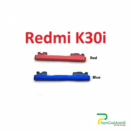 Nút Âm Lượng Vỏ Xiaomi Redmi K30i 5G Nút Điều Chỉnh Âm Lượng Nút Nhựa Bên Sườn 